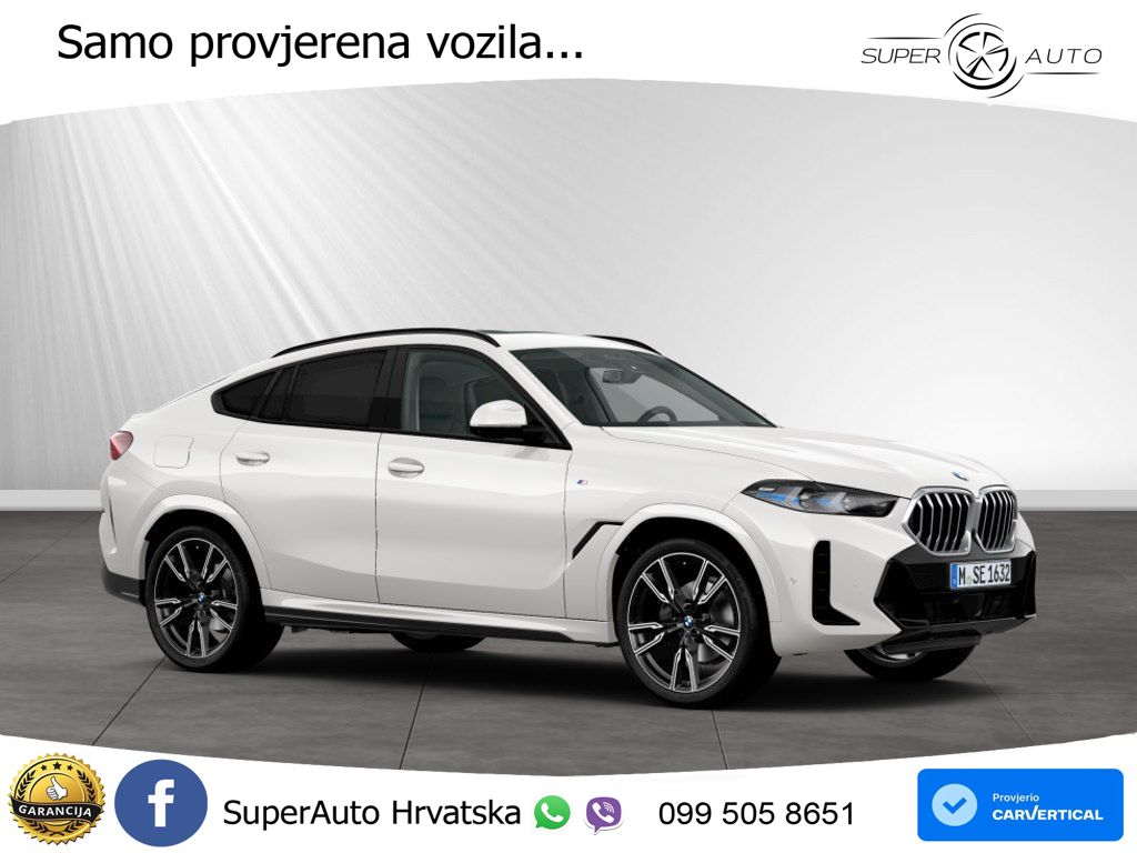 BMW X6 30d (298 KS) xDrive Steptronic M Sport LED+GR SJED+ACC