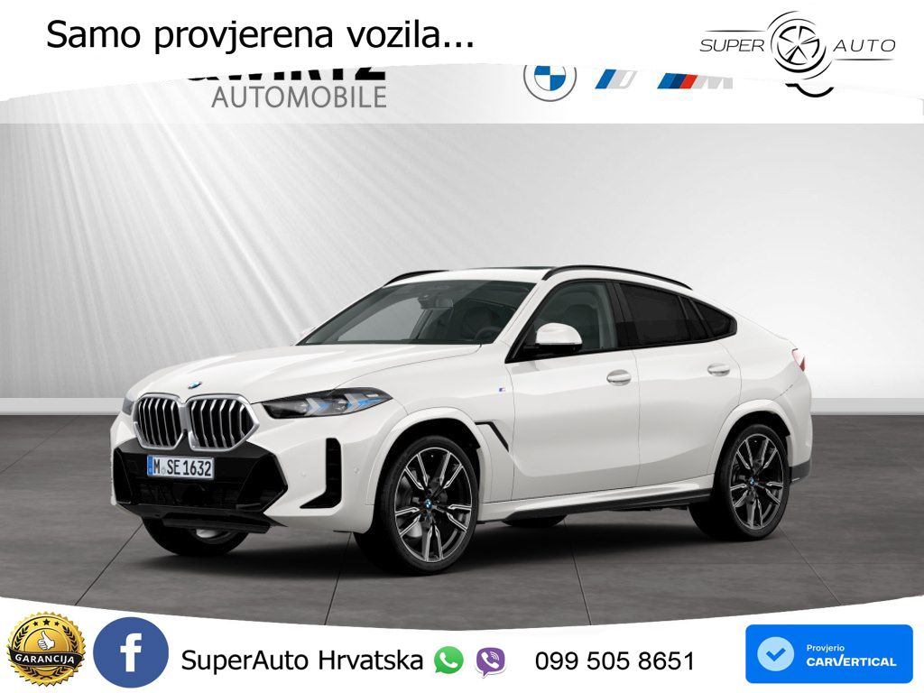 BMW X6 30d (298 KS) xDrive Steptronic M Sport LED+GR SJED+ACC