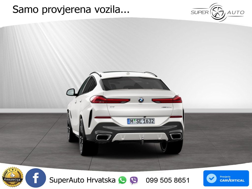 BMW X6 30d (298 KS) xDrive Steptronic M Sport LED+GR SJED+ACC