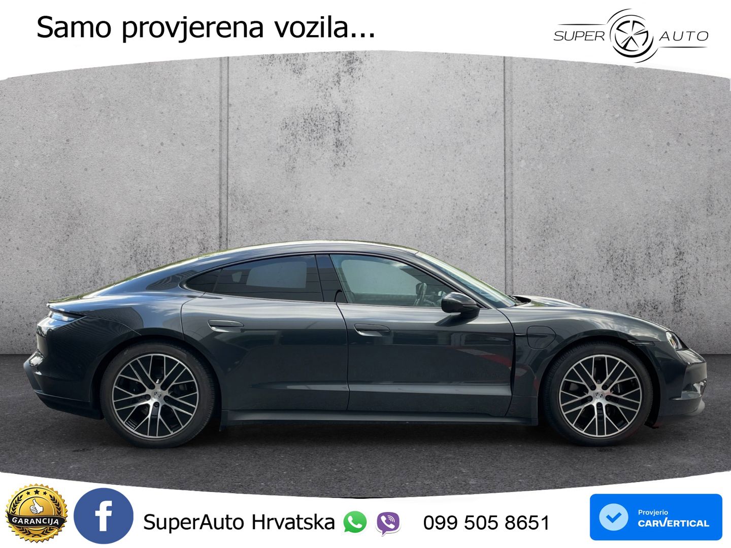Porsche Taycan 105 kWh (435 KS)