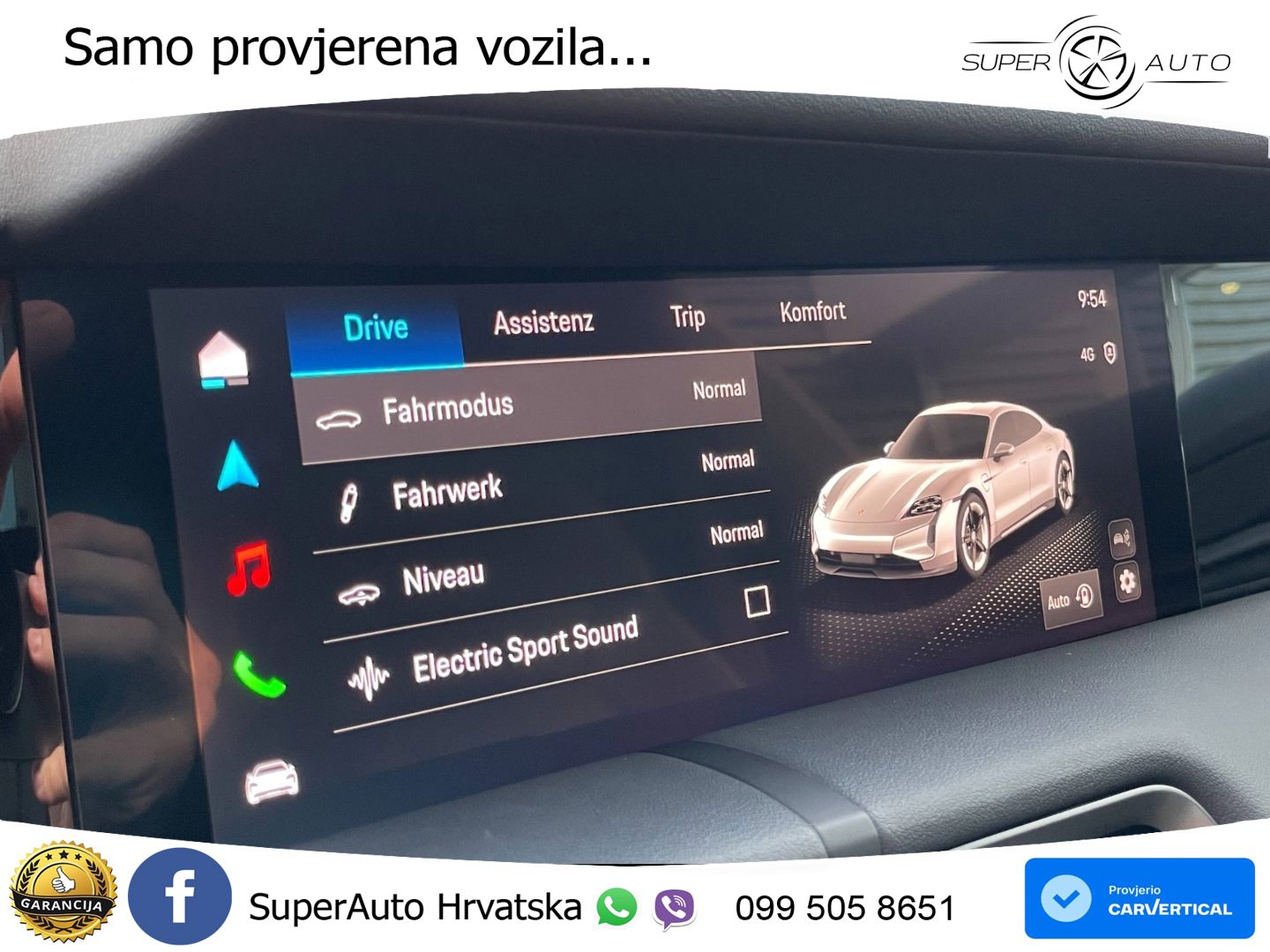 Porsche Taycan 105 kWh (435 KS)