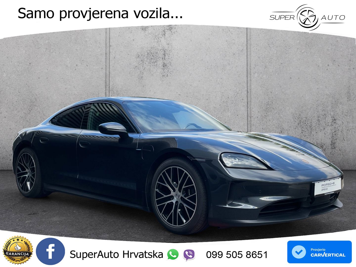 Porsche Taycan 105 kWh (435 KS)