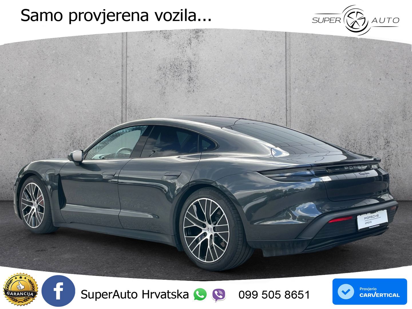 Porsche Taycan 105 kWh (435 KS)