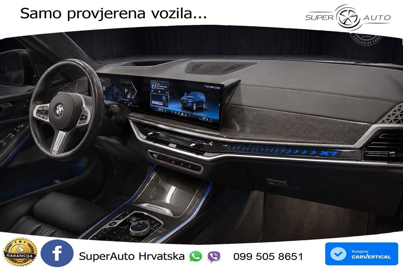 BMW X7 40d (352 KS) xDrive Steptronic M Sport LED+ACC