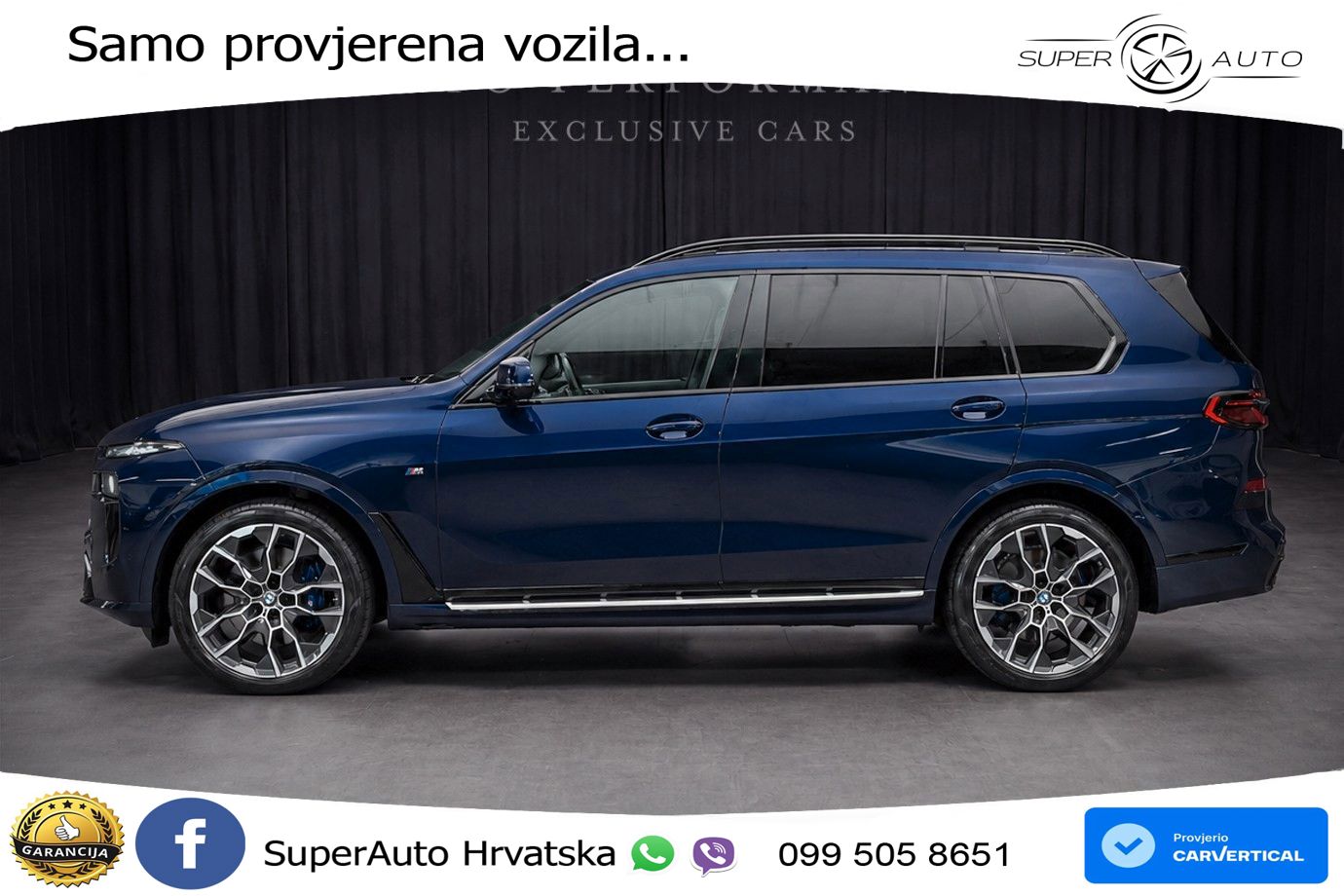 BMW X7 40d (352 KS) xDrive Steptronic M Sport LED+ACC