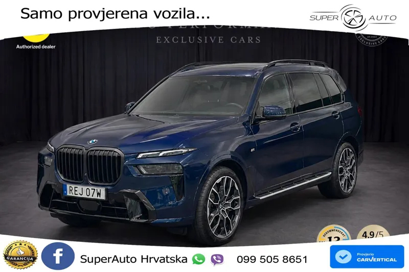 BMW X7 40d (352 KS) xDrive Steptronic M Sport LED+ACC