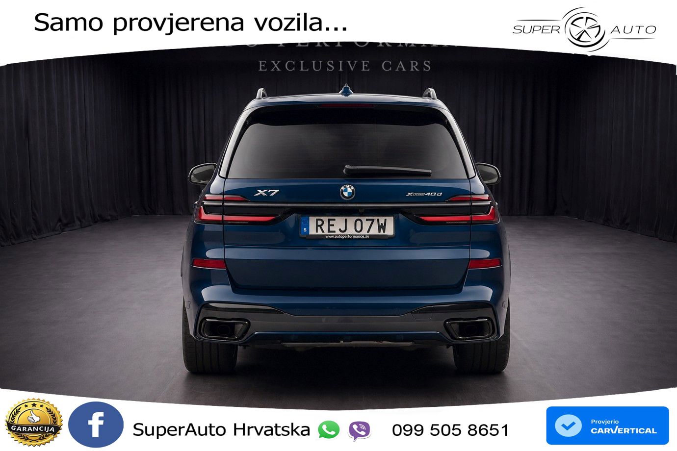 BMW X7 40d (352 KS) xDrive Steptronic M Sport LED+ACC