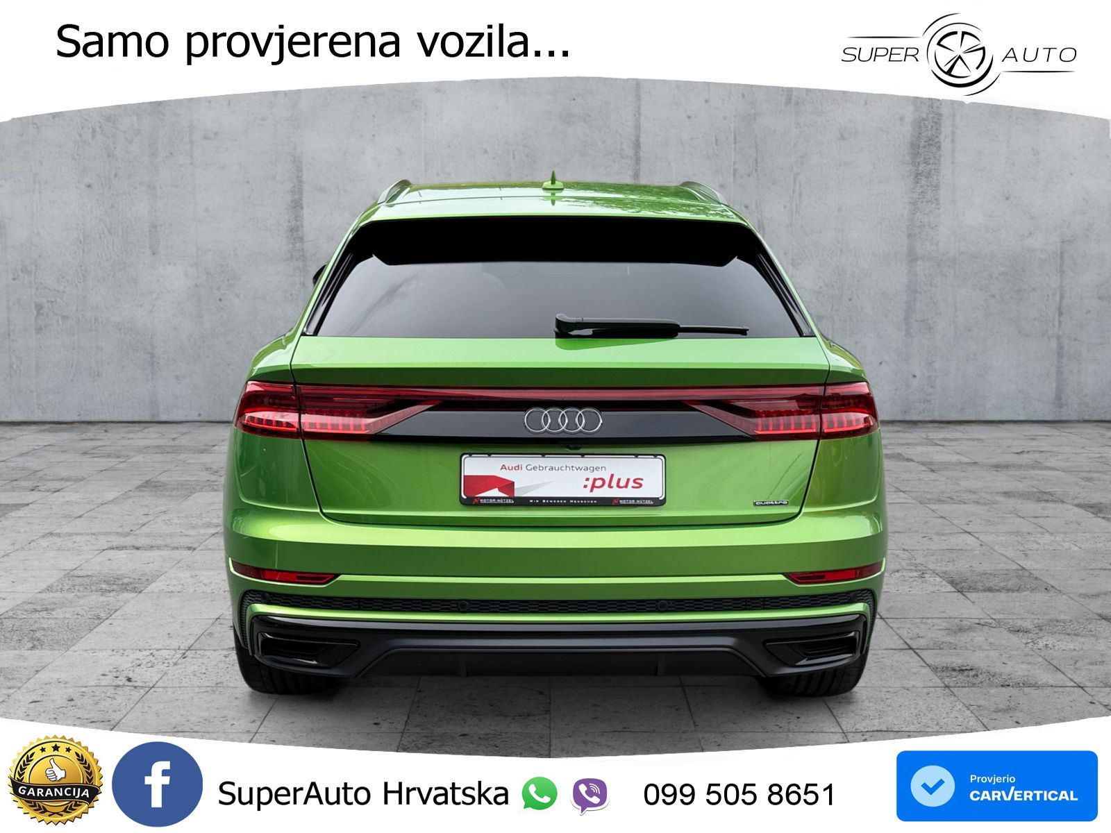 Audi Q8 50 TDI V6 (286 KS) quattro Tiptronic