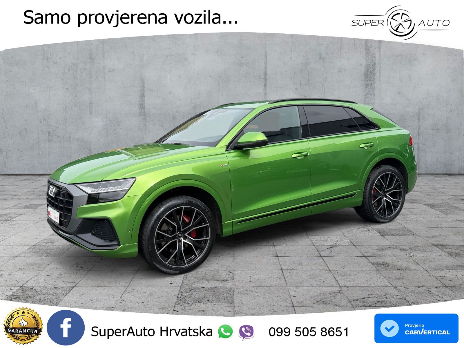 Audi Q8 50 TDI V6 (286 KS) quattro Tiptronic