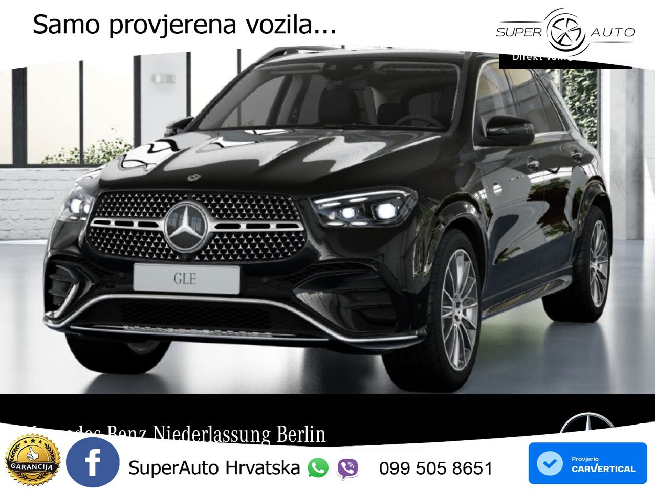 Mercedes GLE 450d (367 KS) EQ Boost 4MATIC 9G-TRONIC AMG LED+GR SJED+ACC