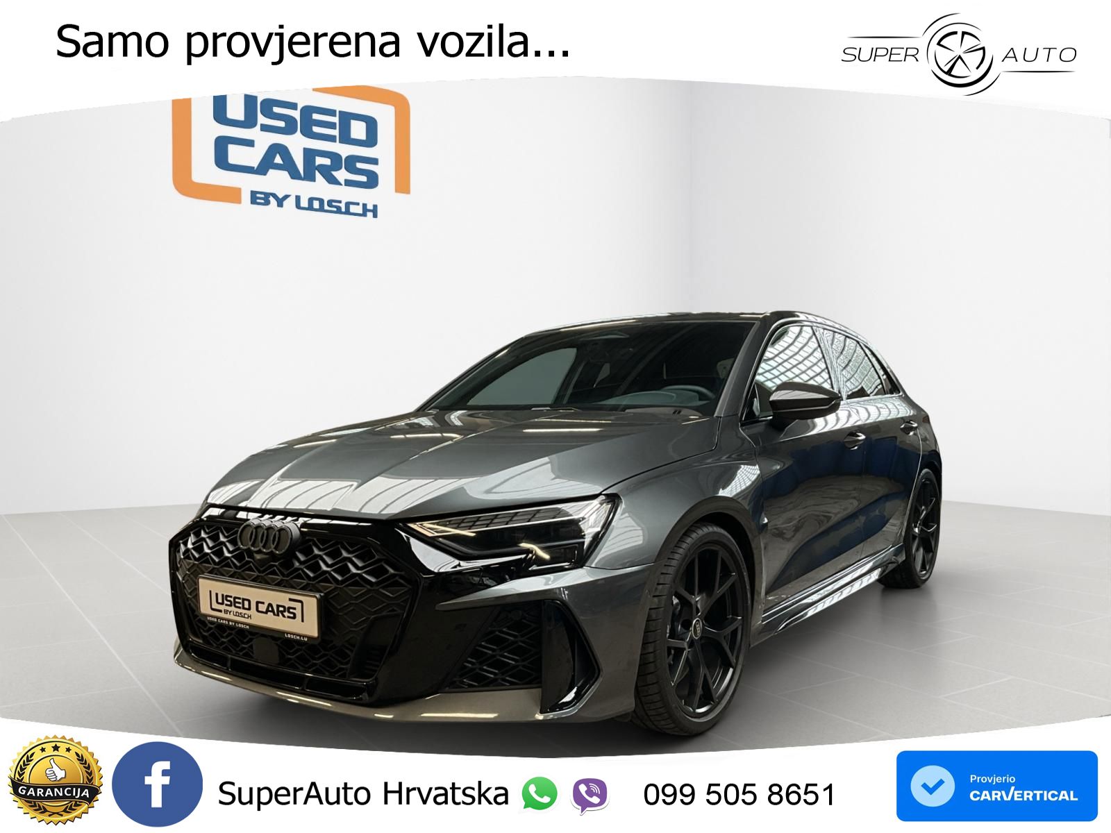 Audi RS3 Sedan 2.5 TFSI (400 KS) quattro S tronic