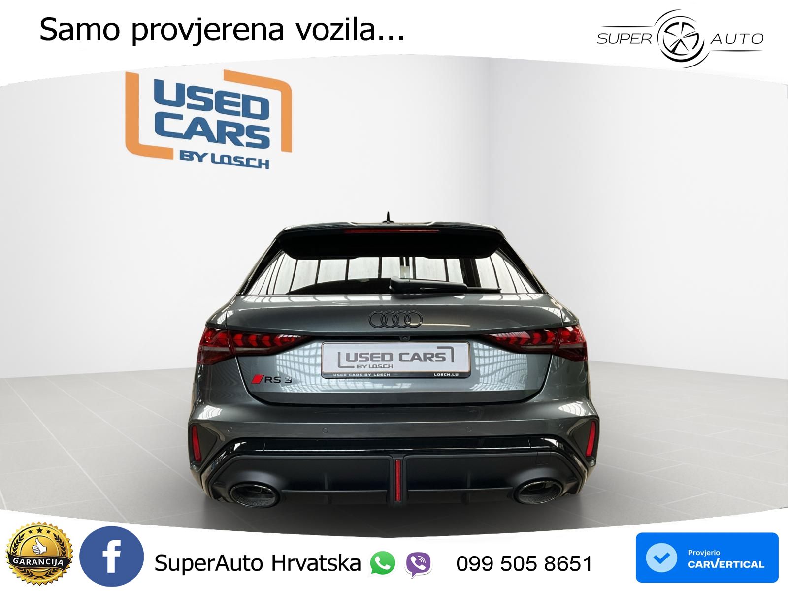 Audi RS3 Sedan 2.5 TFSI (400 KS) quattro S tronic