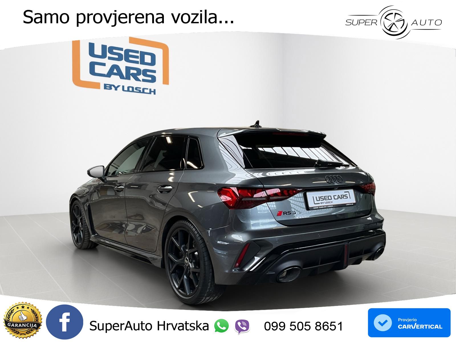 Audi RS3 Sedan 2.5 TFSI (400 KS) quattro S tronic