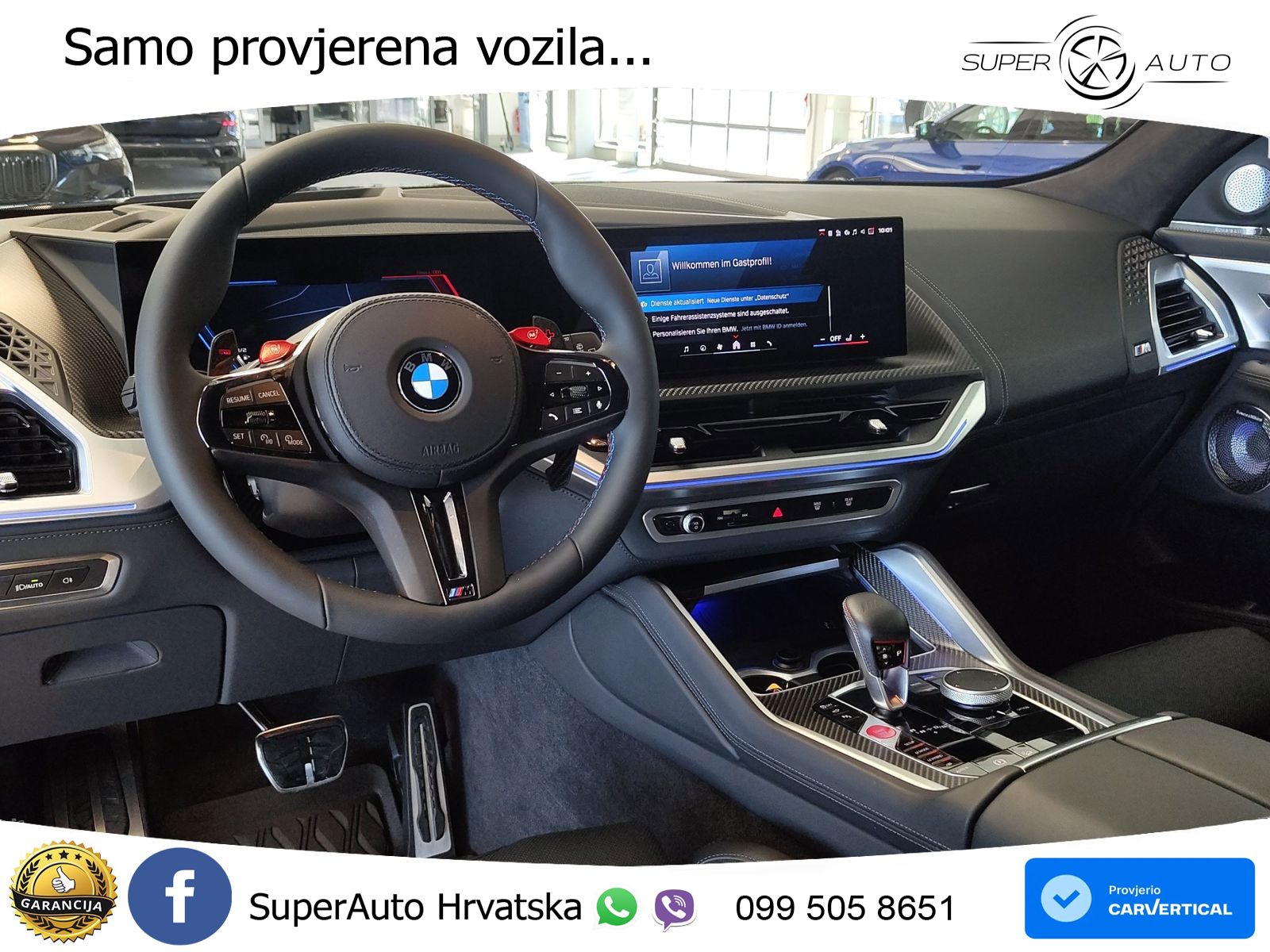 BMW XM 4.4 V8 (653 KS) xDrive Steptronic