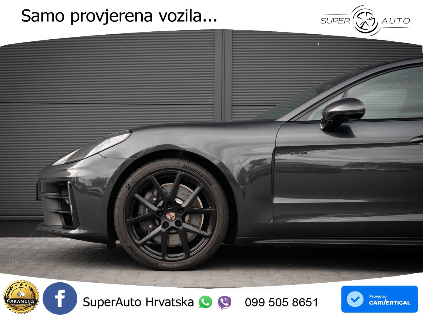 Porsche Panamera 4 2.9 V6 (470 KS) E-Hybrid PDK ACC+HEAD+4xGR SJED+360+PANO