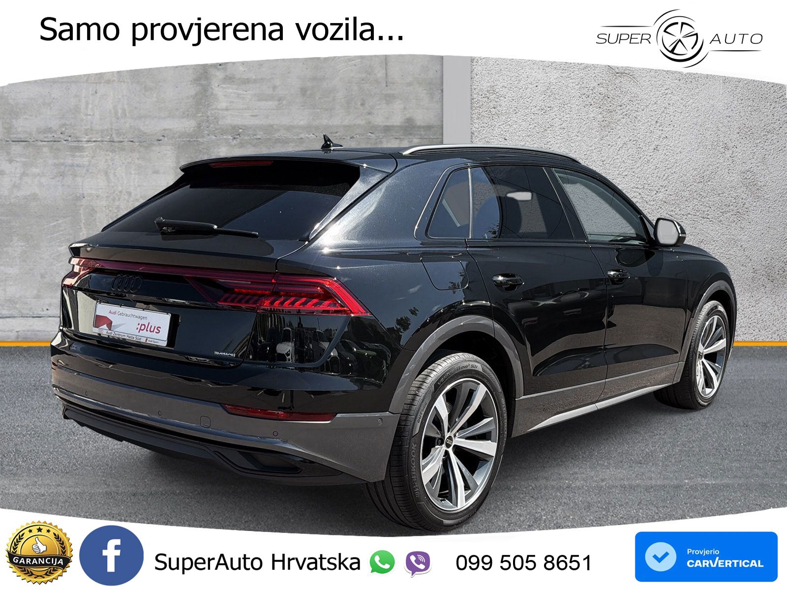 Audi Q8 50 TDI V6 (286 KS) quattro Tiptronic