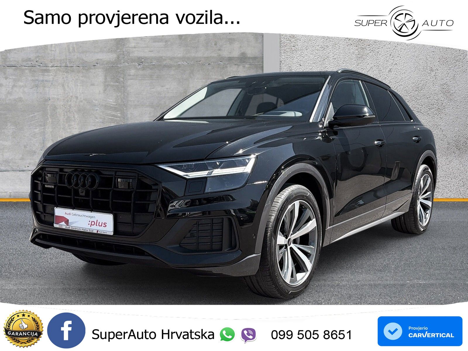 Audi Q8 50 TDI V6 (286 KS) quattro Tiptronic