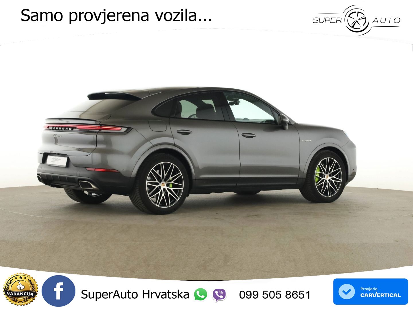 Porsche Cayenne Coupe 3.0 V6 (470 KS) E-Hybrid Tiptronic S