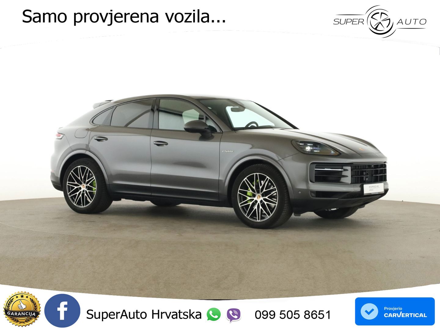 Porsche Cayenne Coupe 3.0 V6 (470 KS) E-Hybrid Tiptronic S