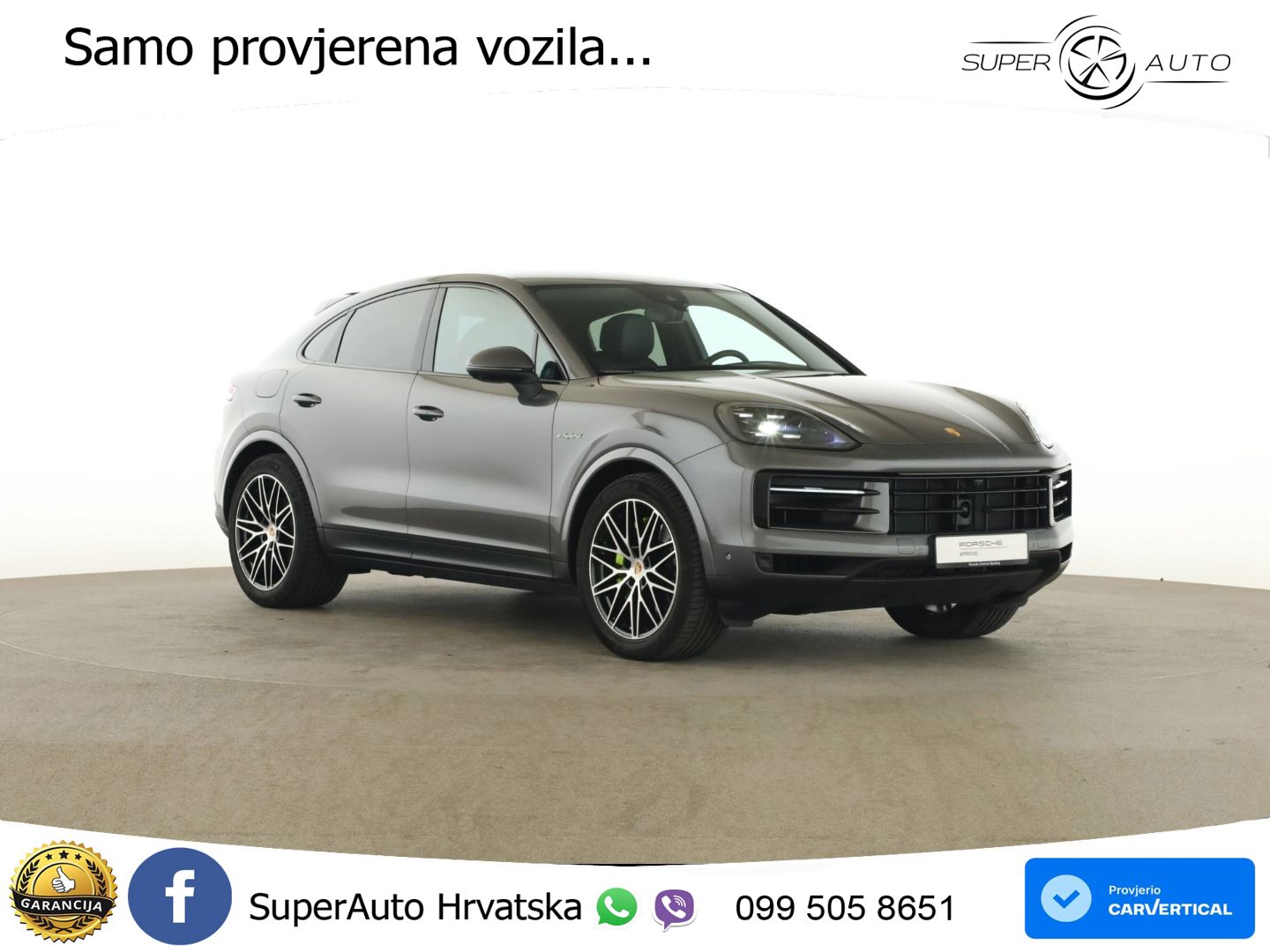 Porsche Cayenne Coupe 3.0 V6 (470 KS) E-Hybrid Tiptronic S