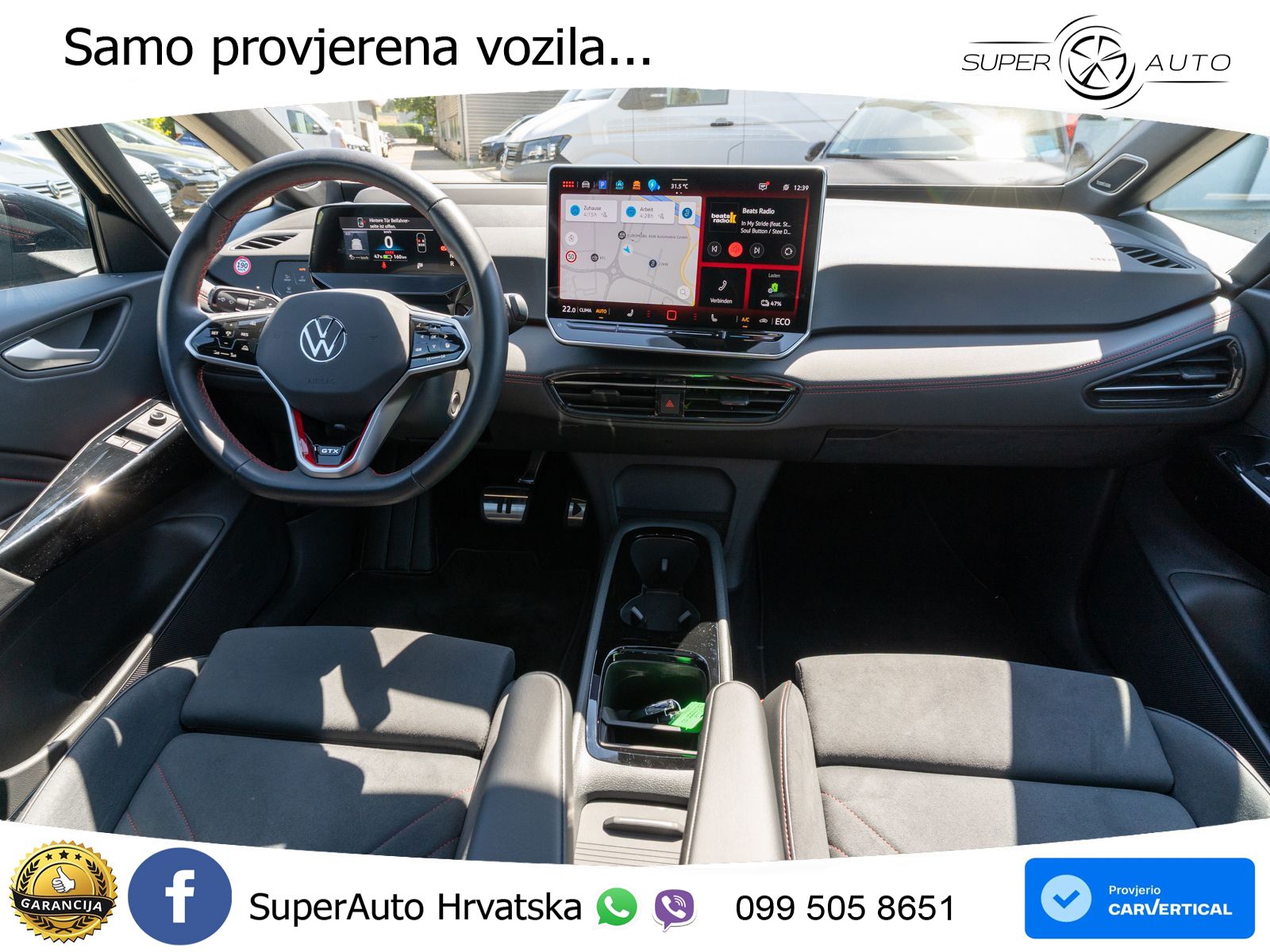 Volkswagen ID.3 GTX Performance 84 kWh (326 KS) LED+GR SJED+ACC