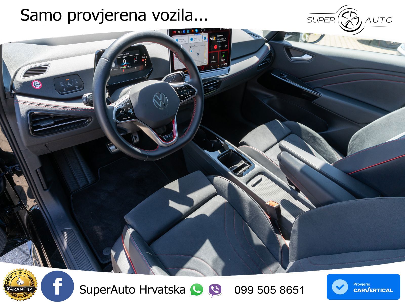 Volkswagen ID.3 GTX Performance 84 kWh (326 KS) LED+GR SJED+ACC