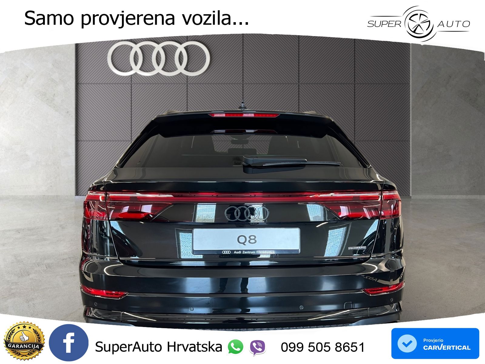 Audi Q8 50 TDI V6 (286 KS) quattro Tiptronic S line LED+GR SJED+ACC