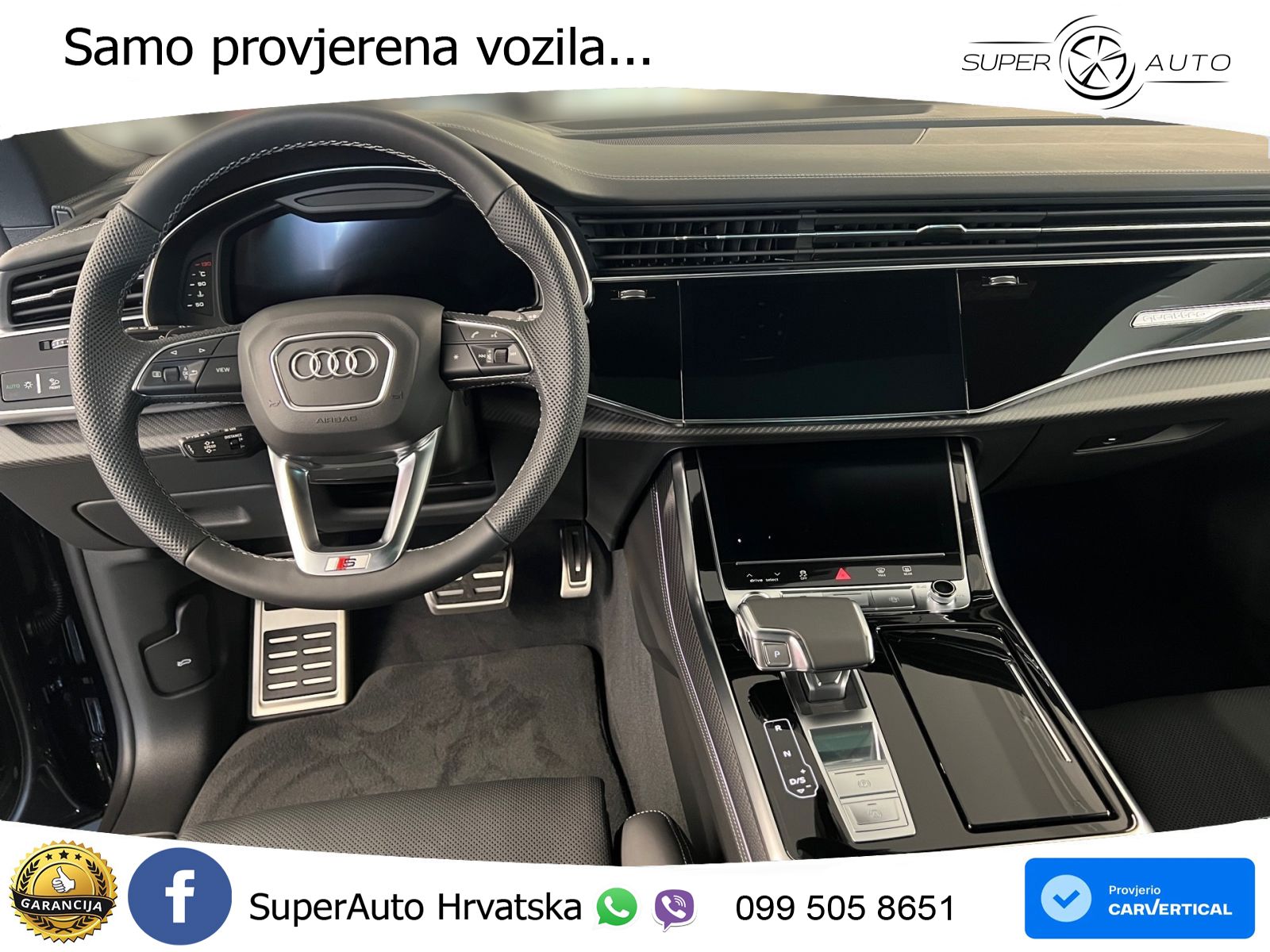 Audi Q8 50 TDI V6 (286 KS) quattro Tiptronic S line LED+GR SJED+ACC