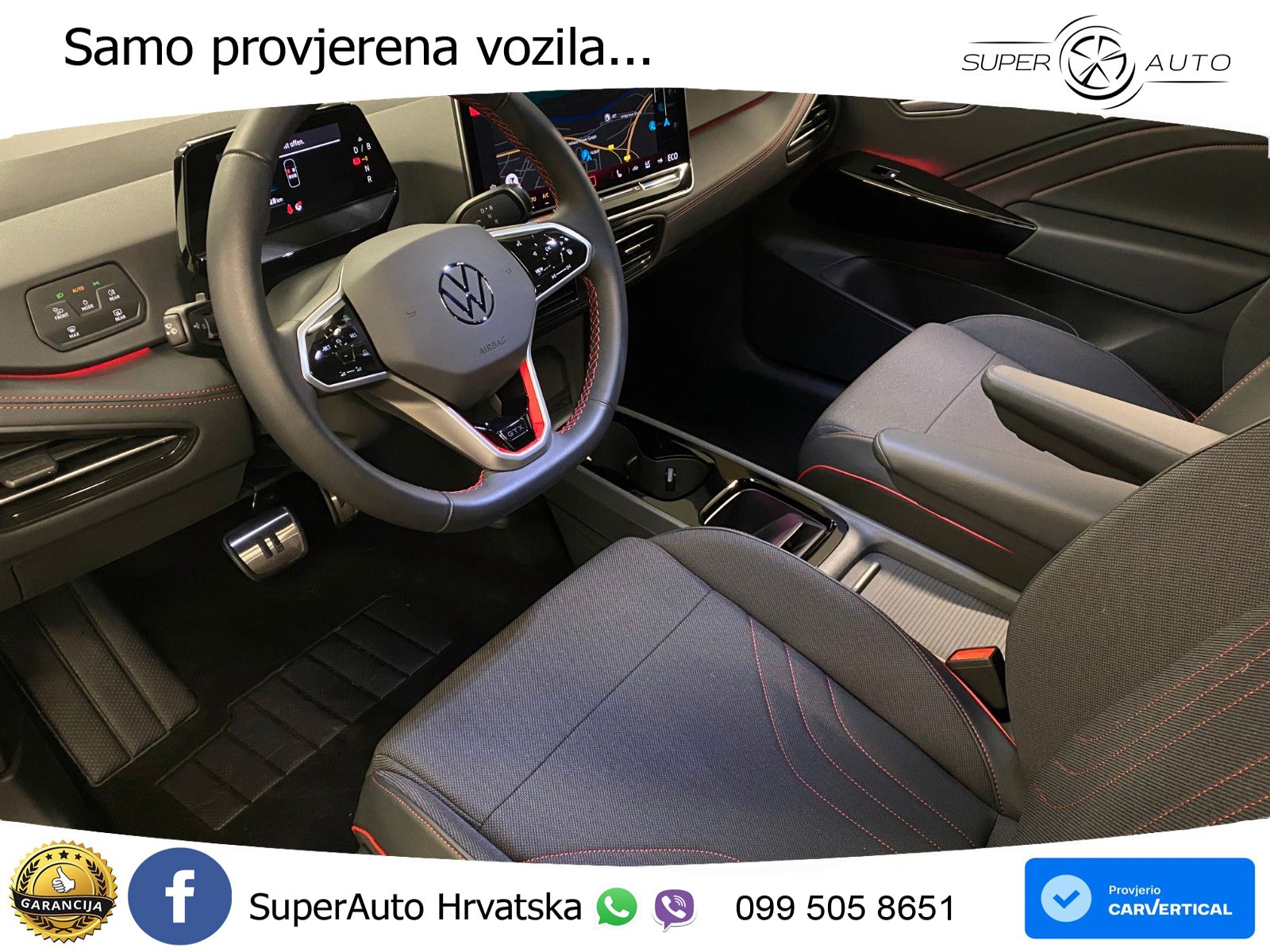 Volkswagen ID.3 GTX 84 kWh (286 KS)