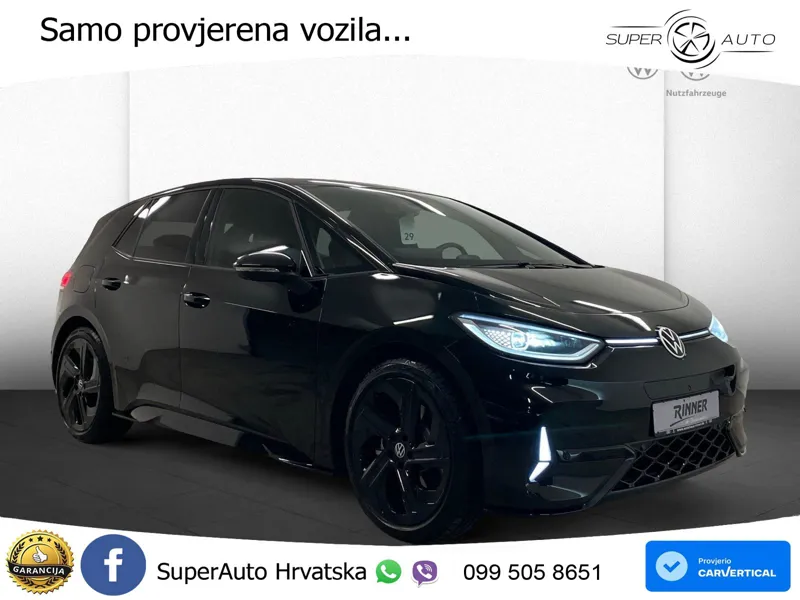 Volkswagen ID.3 GTX 84 kWh (286 KS)
