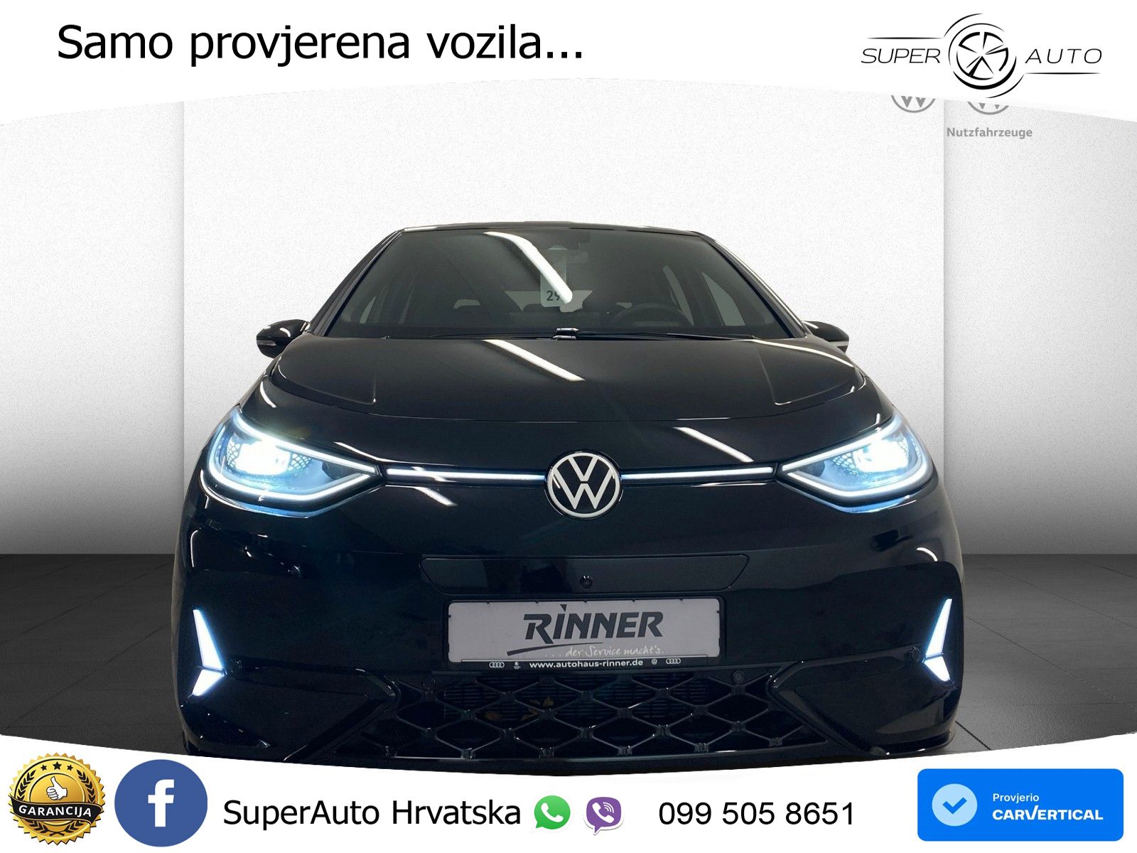 Volkswagen ID.3 GTX 84 kWh (286 KS)