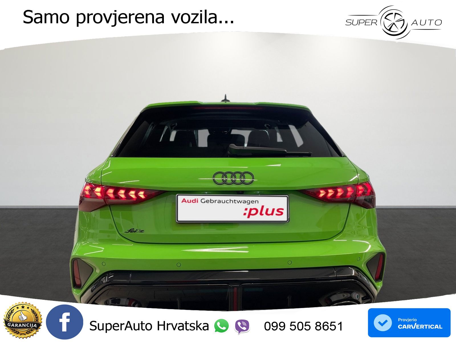 Audi RS3 Sedan 2.5 TFSI (400 KS) quattro S tronic LED+GR SJED+ACC