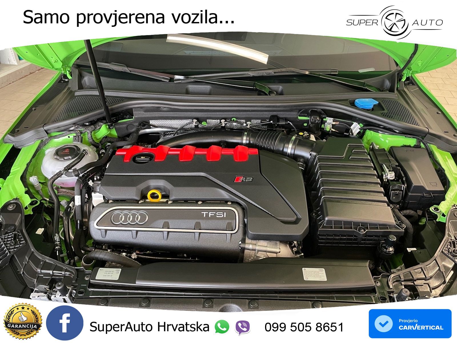 Audi RS3 Sedan 2.5 TFSI (400 KS) quattro S tronic LED+GR SJED+ACC