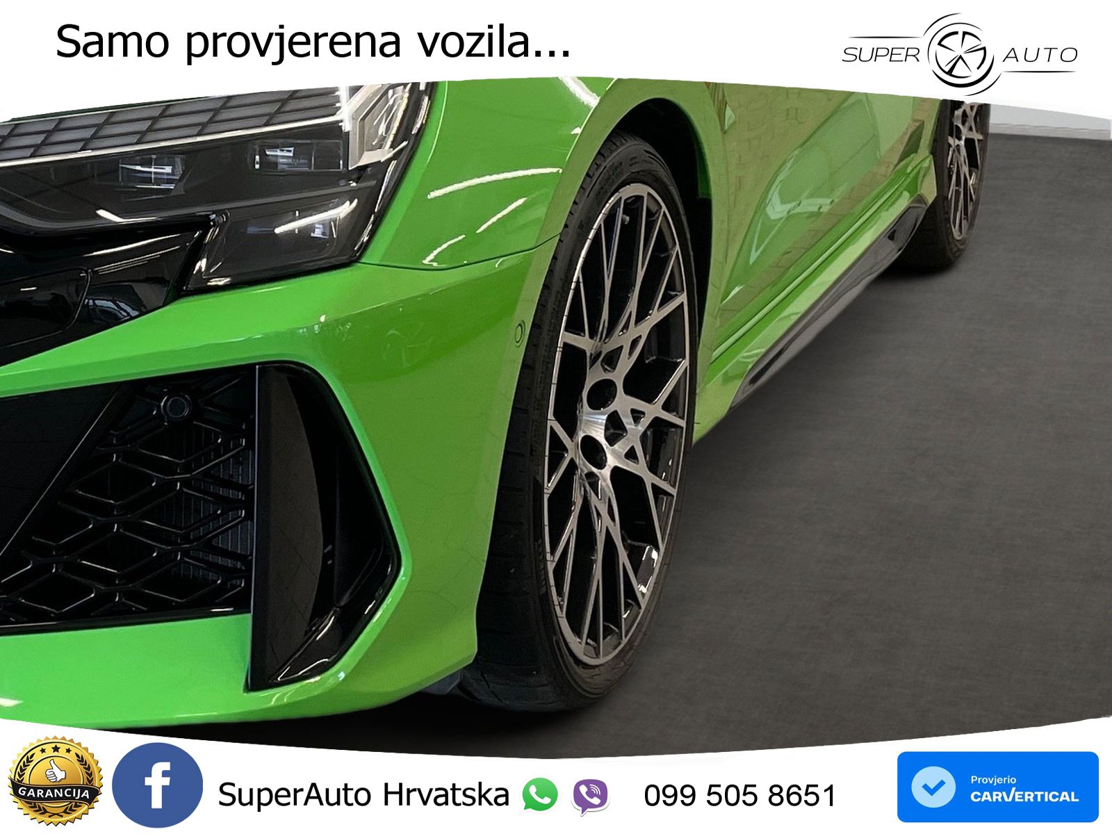 Audi RS3 Sedan 2.5 TFSI (400 KS) quattro S tronic LED+GR SJED+ACC