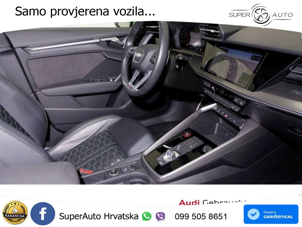 Audi RS3 Sportback 2.5 TFSI (400 KS) quattro S tronic LED+GR SJED+ACC