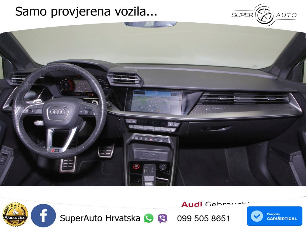 Audi RS3 Sportback 2.5 TFSI (400 KS) quattro S tronic LED+GR SJED+ACC