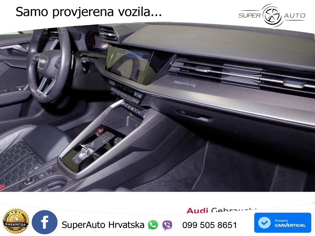 Audi RS3 Sportback 2.5 TFSI (400 KS) quattro S tronic LED+GR SJED+ACC