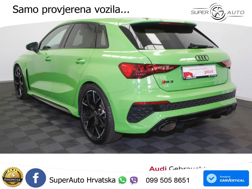 Audi RS3 Sportback 2.5 TFSI (400 KS) quattro S tronic LED+GR SJED+ACC