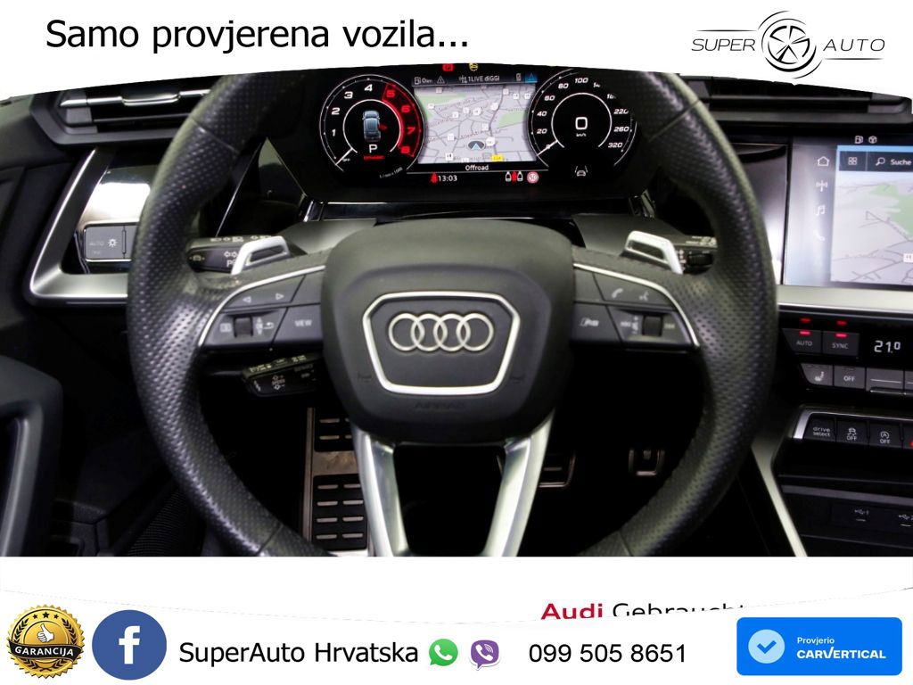 Audi RS3 Sportback 2.5 TFSI (400 KS) quattro S tronic LED+GR SJED+ACC