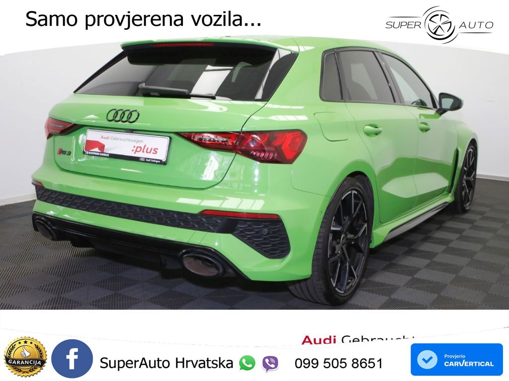 Audi RS3 Sportback 2.5 TFSI (400 KS) quattro S tronic LED+GR SJED+ACC