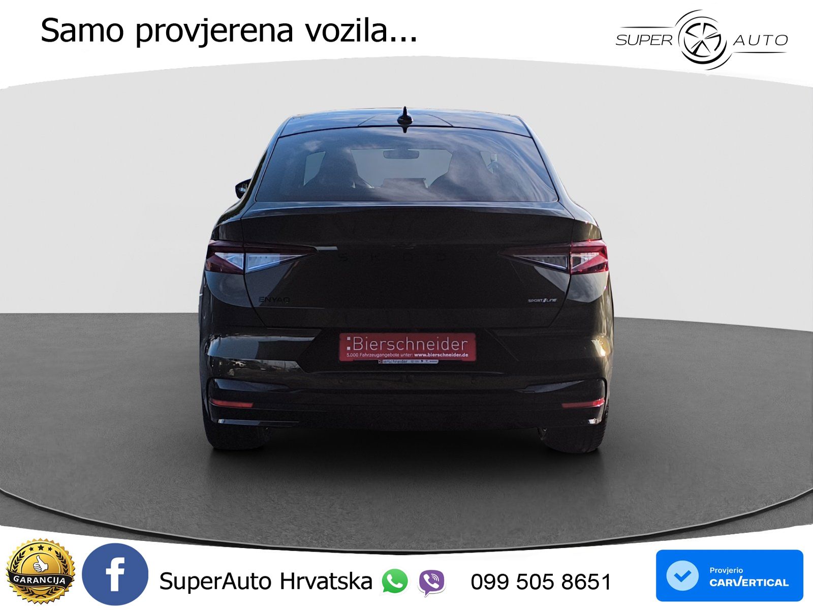 Škoda Enyaq Coupe 85x 82 kWh (286 KS) AWD SportLine LED+GR SJED+ACC
