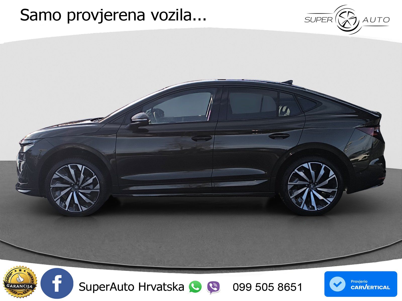 Škoda Enyaq Coupe 85x 82 kWh (286 KS) AWD SportLine LED+GR SJED+ACC