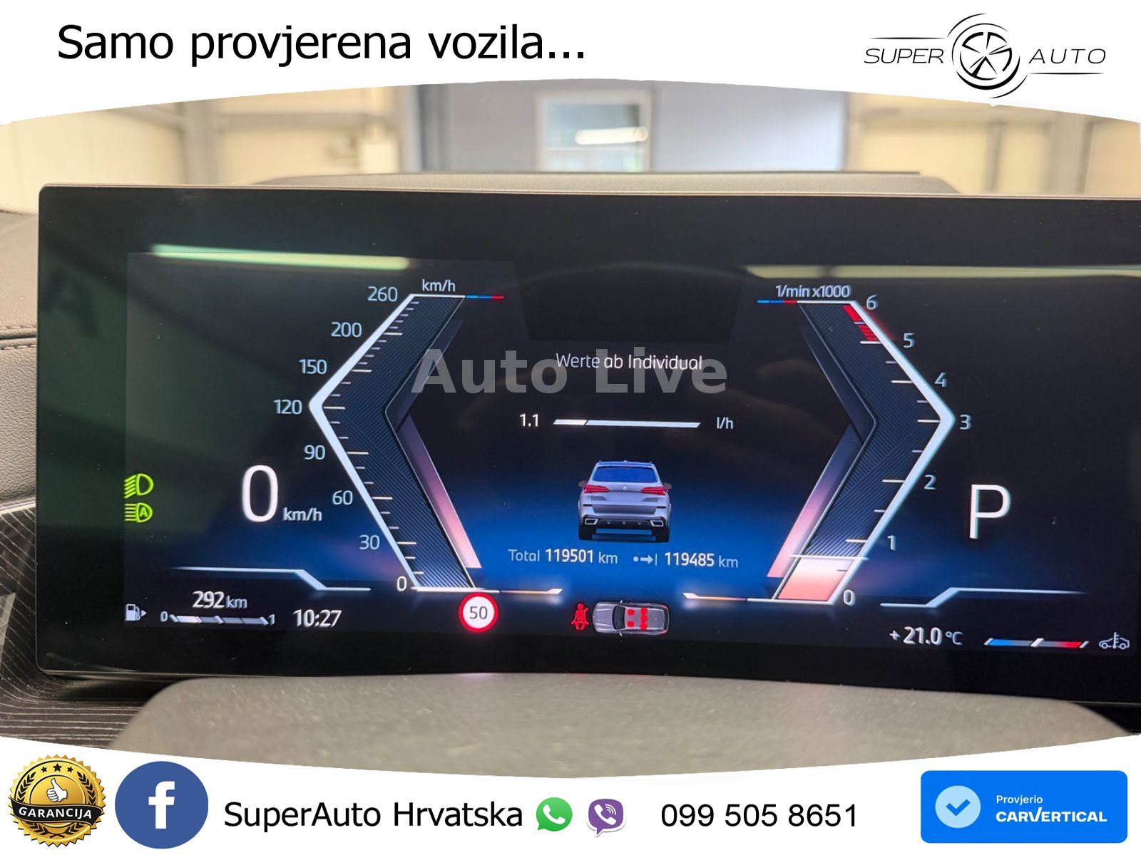 BMW X5 30d (298 KS) xDrive Steptronic LED+GR SJED+ACC