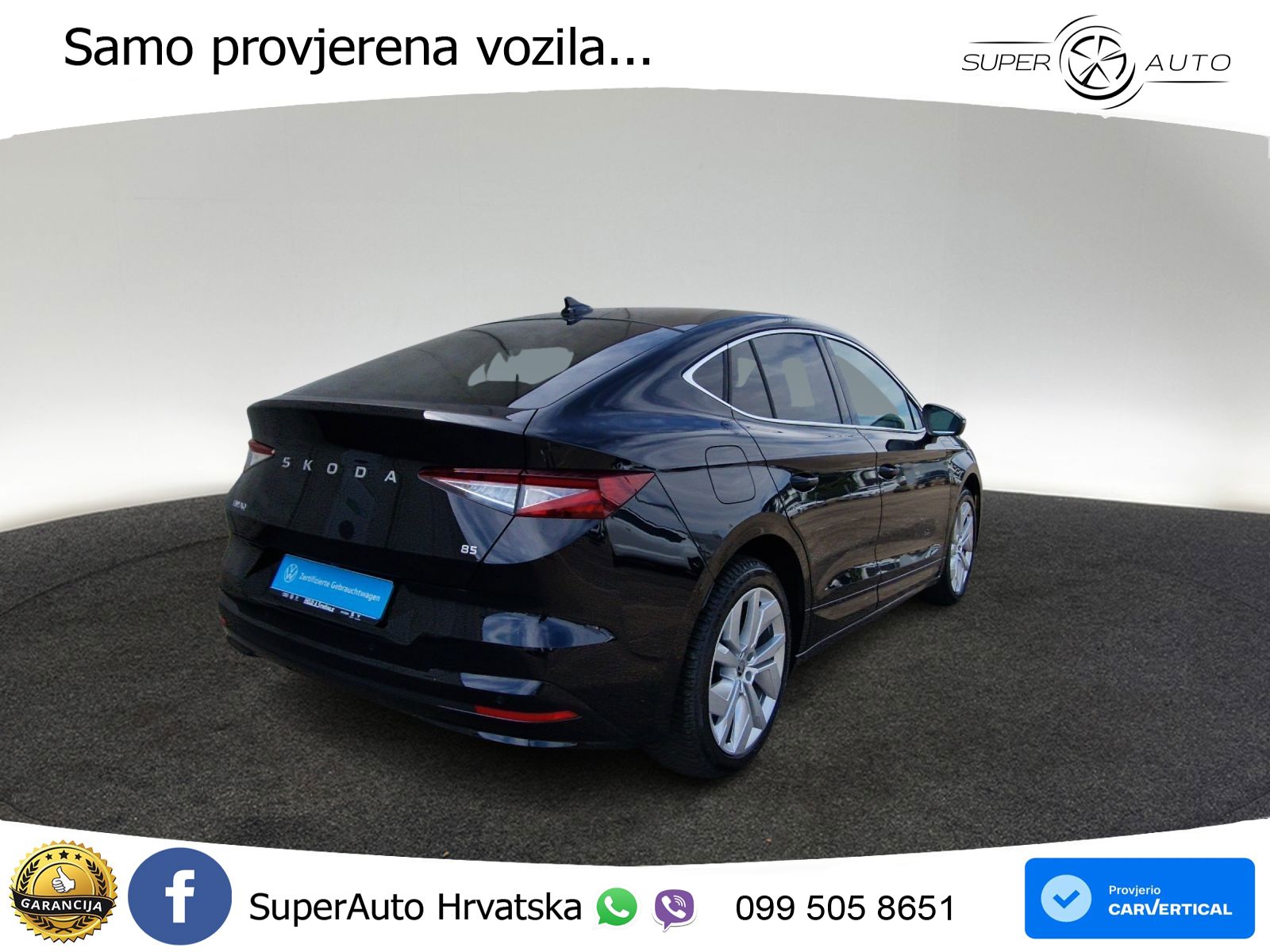 Škoda Enyaq Coupe iV 85 82 kWh (286 KS) Loft LED+GR SJED+ACC