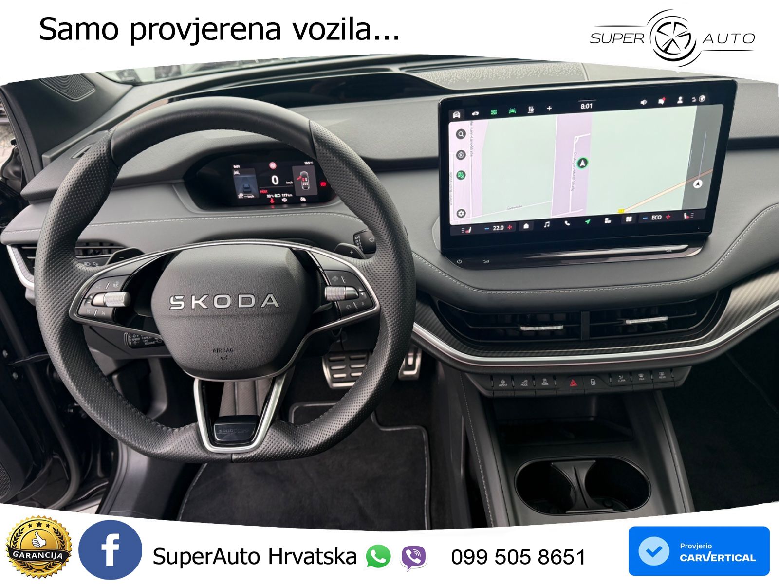Škoda Enyaq Coupe iV 85 82 kWh (286 KS) SportLine LED+GR SJED+ACC