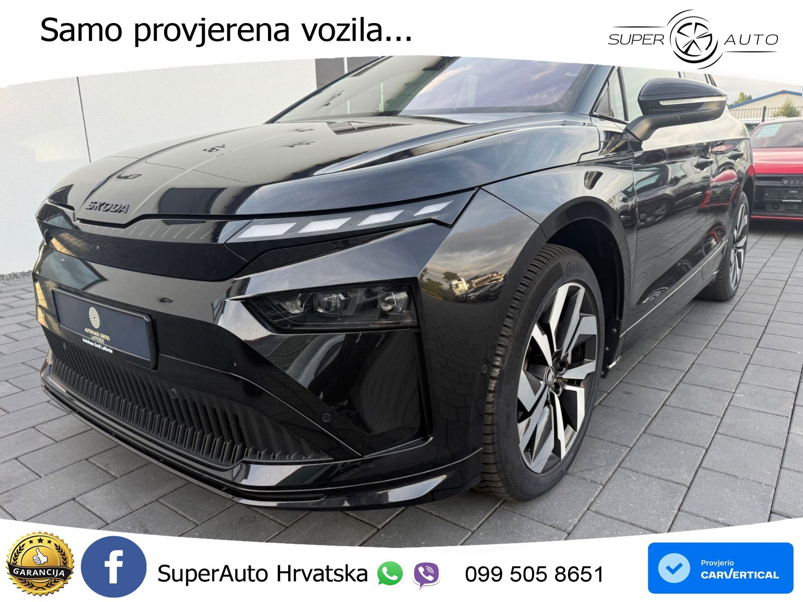 Škoda Enyaq Coupe iV 85 82 kWh (286 KS) SportLine LED+GR SJED+ACC