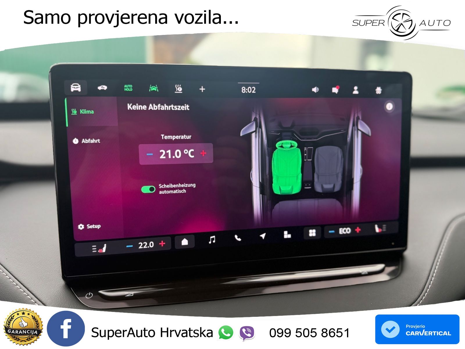 Škoda Enyaq Coupe iV 85 82 kWh (286 KS) SportLine LED+GR SJED+ACC