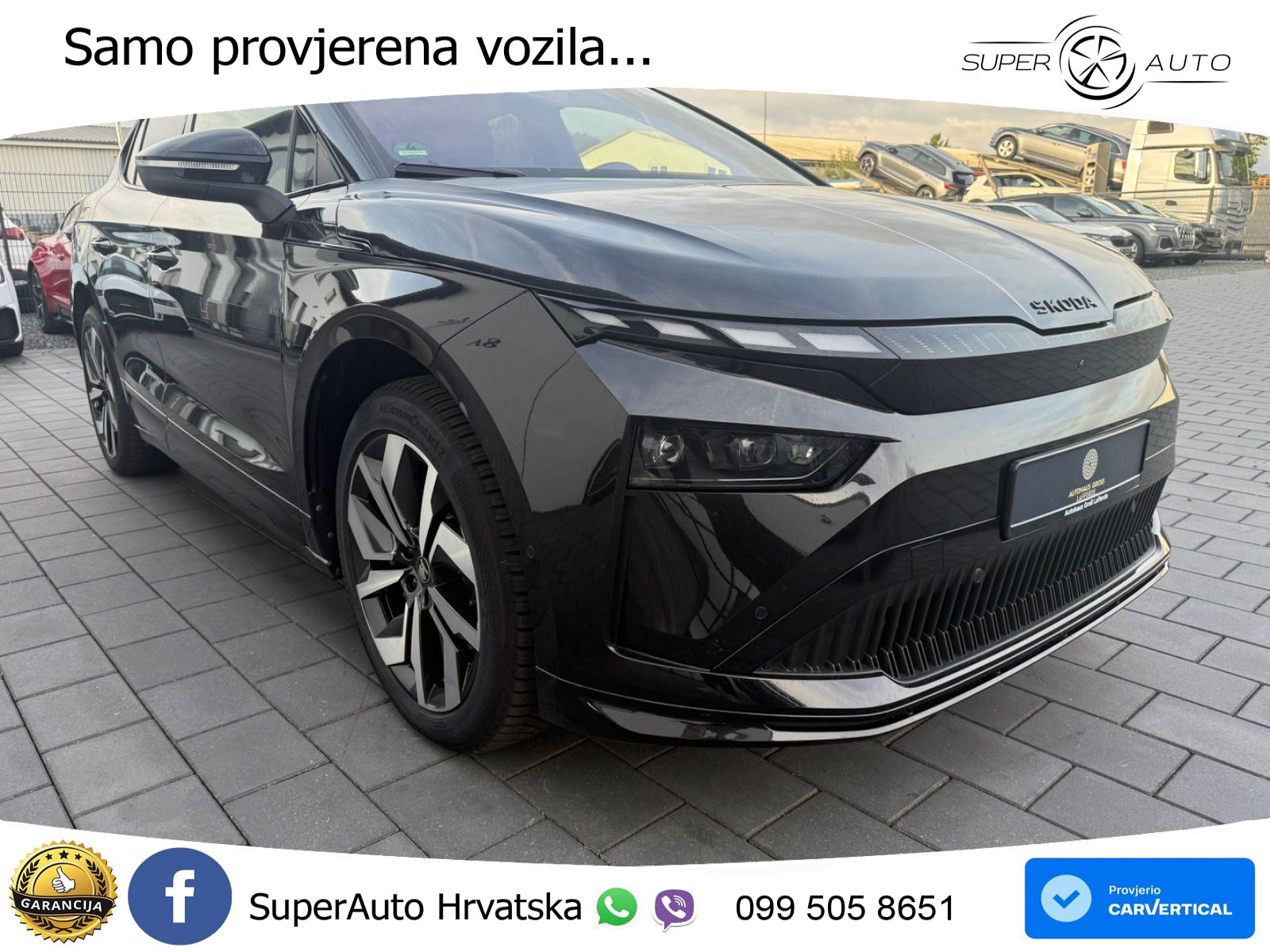 Škoda Enyaq Coupe iV 85 82 kWh (286 KS) SportLine LED+GR SJED+ACC