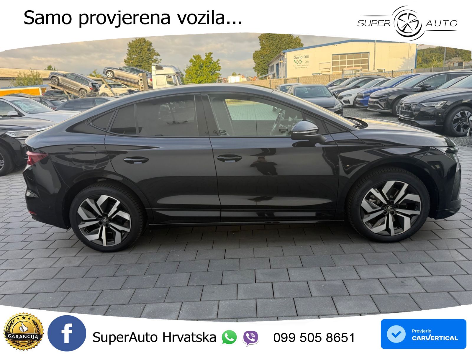 Škoda Enyaq Coupe iV 85 82 kWh (286 KS) SportLine LED+GR SJED+ACC