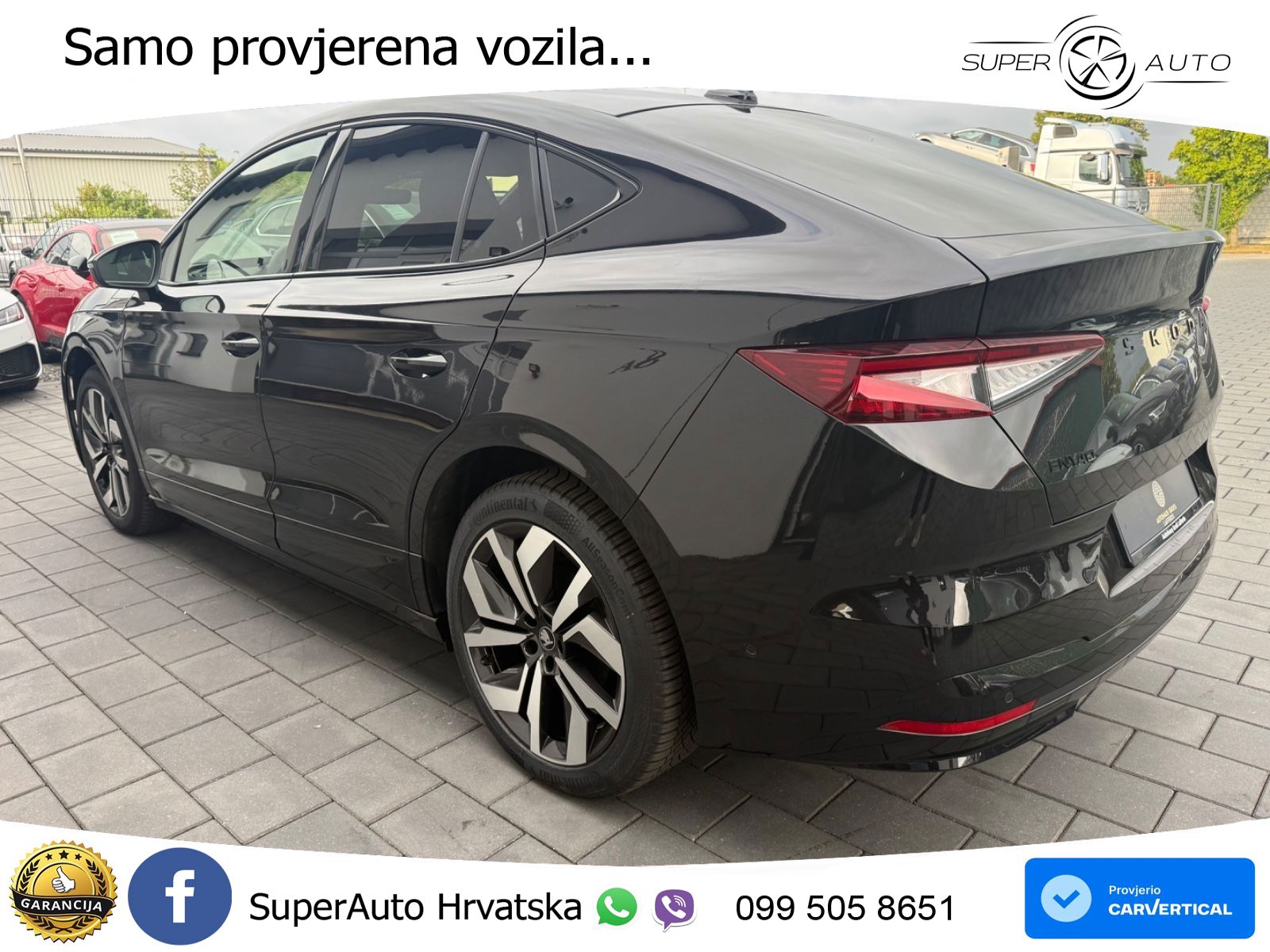 Škoda Enyaq Coupe iV 85 82 kWh (286 KS) SportLine LED+GR SJED+ACC
